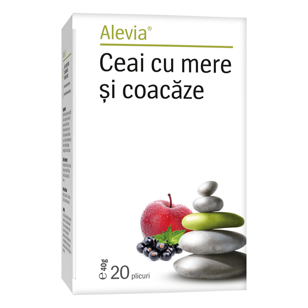 Ceai cu mere și coacăze 20 plicuri