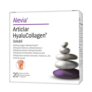 Magazin naturist si producator suplimente alimentare, Articlar HyaluCollagen Solubil 20 plicuri - Alevia