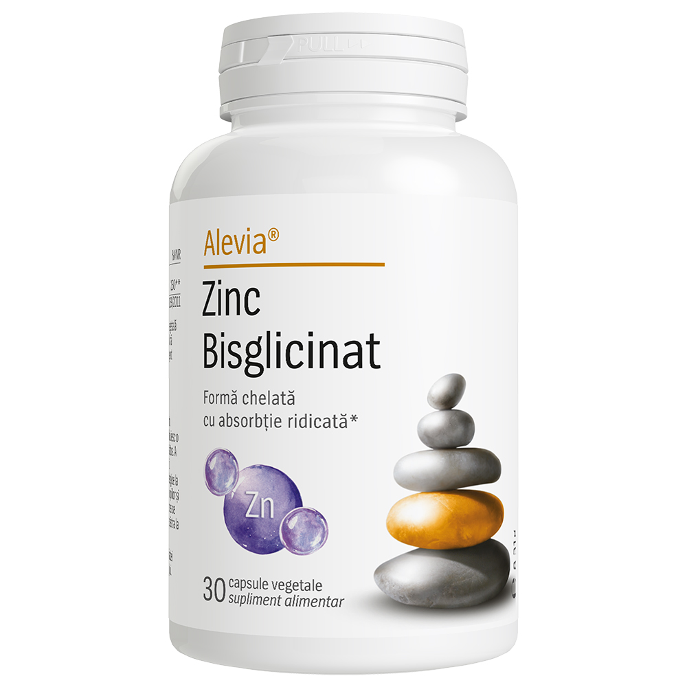 Zinc bisglicinat 30 capsule vegetale